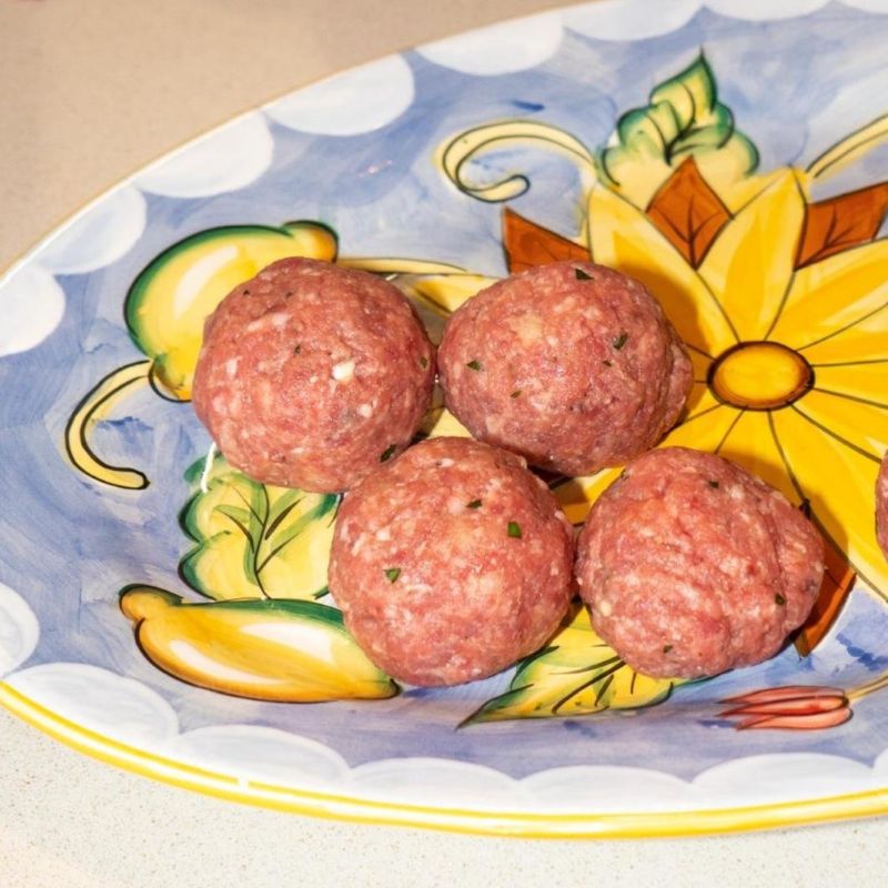 Traditional Italian meatball cooking class